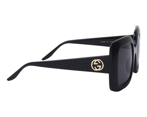 Gucci GG0896S - 001 - 52 Sonnenbrillen Schwarz Eckig
