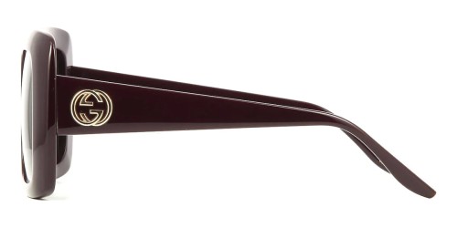 Gucci GG0896S - 003 - 52 Sonnenbrillen Burgunder Eckig