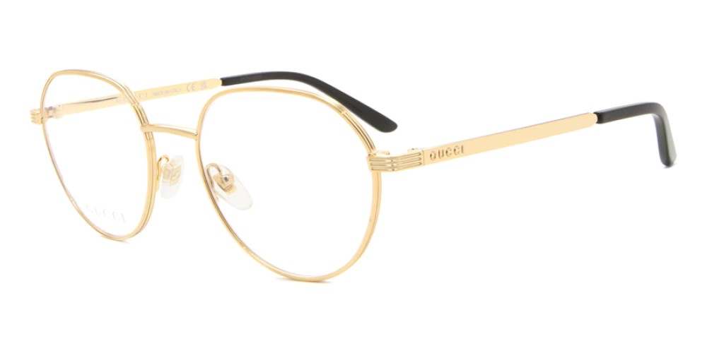 Gucci GG1458O - 001 - 52 Brillenfassungen Kissenform (Abgerundet)