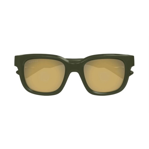 Gucci GG1621SA - 003 - 53 Sonnenbrillen Grün Kissenform (Abgerundet)