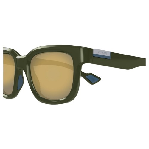 Gucci GG1621SA - 003 - 53 Sonnenbrillen Grün Kissenform (Abgerundet)