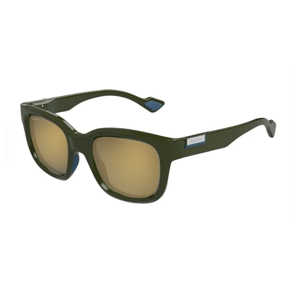 Gucci GG1621SA - 003 - 53 Sonnenbrillen Grün Kissenform (Abgerundet)