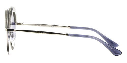 Jimmy Choo GOTHA/S - 5RLKC - 50 Sonnenbrillen Silber Rund