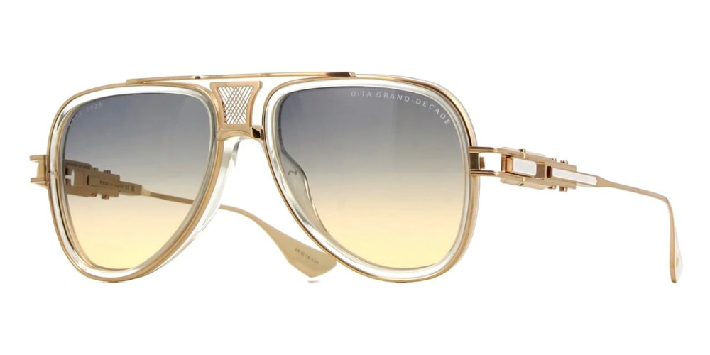 Dita GRAND-DECADE DTS460-A - 03 - 56 Sonnenbrillen Gold Pilot (Aviator)