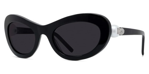 Givenchy GV40070U - 01A - 55 Sonnenbrillen Schwarz Cat Eye