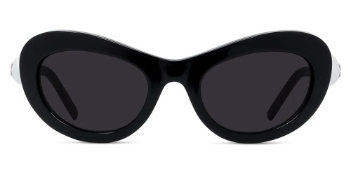 Givenchy GV40070U - 01A - 55 Sonnenbrillen Schwarz Cat Eye