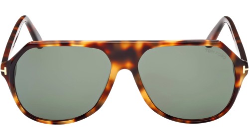 Tom Ford FT0934 HAYES - 53N - 59 Sonnenbrillen Havanna Pilot (Aviator)