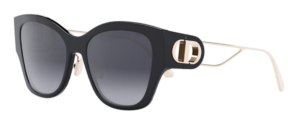 Dior 30 MONTAIGNE B2U - 12A1 B - 54 Sonnenbrillen Schwarz Cat Eye