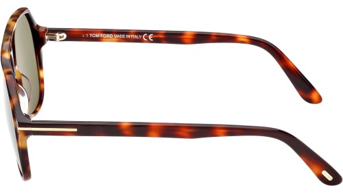 Tom Ford FT0934 HAYES - 53N - 59 Sonnenbrillen Havanna Pilot (Aviator)