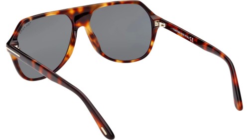 Tom Ford FT0934 HAYES - 53N - 59 Sonnenbrillen Havanna Pilot (Aviator)