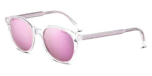 Dior INDIOR R1I - 85G7 A - 52 Sonnenbrillen Transparent Kissenform (Abgerundet)
