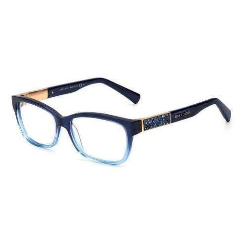 Jimmy Choo JC110 - WTA - 53 Brillenfassungen Blau Eckig