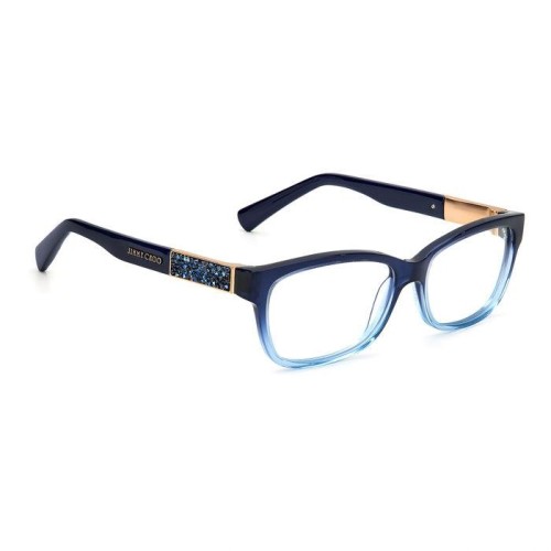 Jimmy Choo JC110 - WTA - 53 Brillenfassungen Blau Eckig