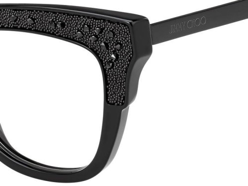 Jimmy Choo JC237 - 807 - 49 Brillenfassungen Schwarz Cat Eye