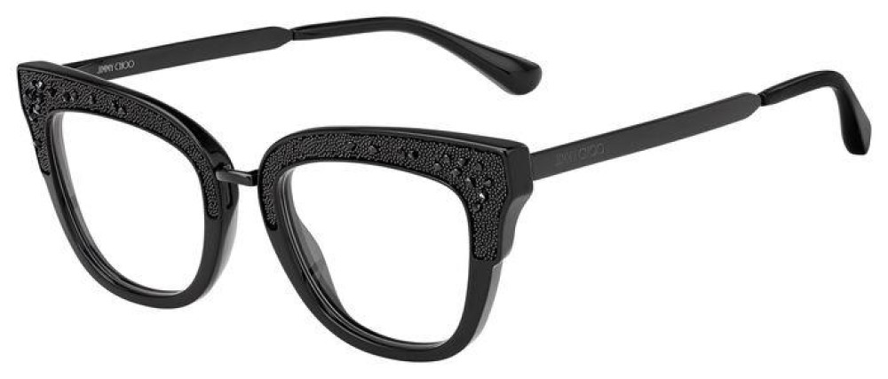 Jimmy Choo JC237 - 807 - 49 Brillenfassungen Schwarz Cat Eye