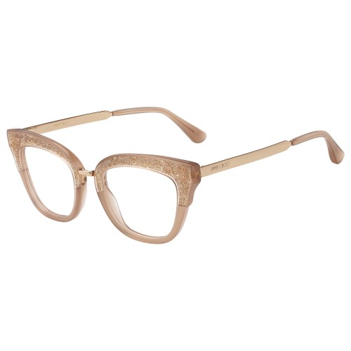 Jimmy Choo JC237 - FWM - 49 Brillenfassungen Beige Cat Eye