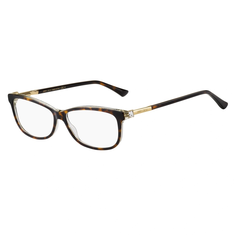 Jimmy Choo JC273 - DXH - 53 Brillenfassungen Havana Kissenform (Abgerundet)