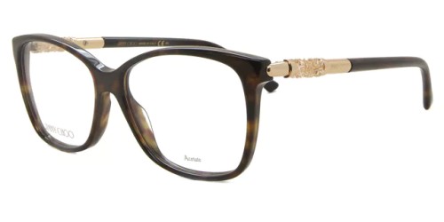 Jimmy Choo JC292 - QUM - 54 Brillenfassungen Havana Kissenform (Abgerundet)