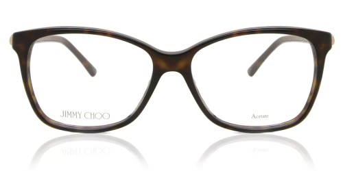 Jimmy Choo JC292 - QUM - 54 Brillenfassungen Havana Kissenform (Abgerundet)