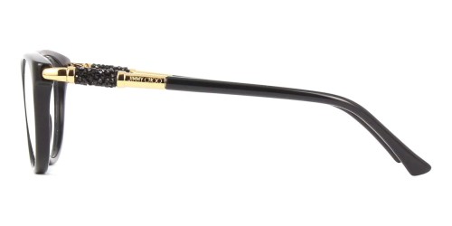 Jimmy Choo JC293 - 807 - 54 Brillenfassungen Schwarz Kissenform (Abgerundet)