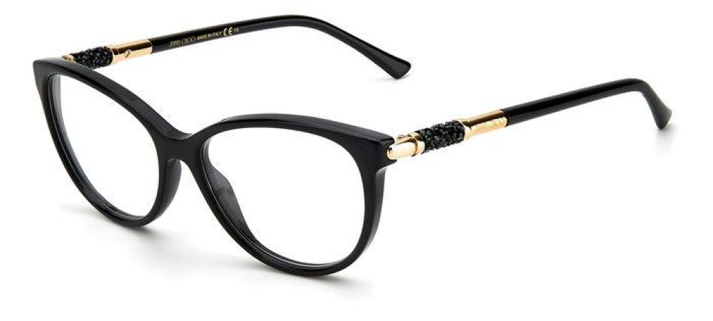 Jimmy Choo JC293 - 807 - 54 Brillenfassungen Schwarz Kissenform (Abgerundet)