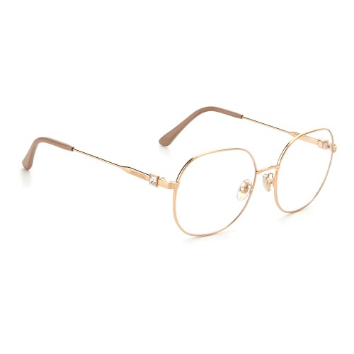 Jimmy Choo JC305/G - DDB - 55 Brillenfassungen Gold Kissenform (Abgerundet)