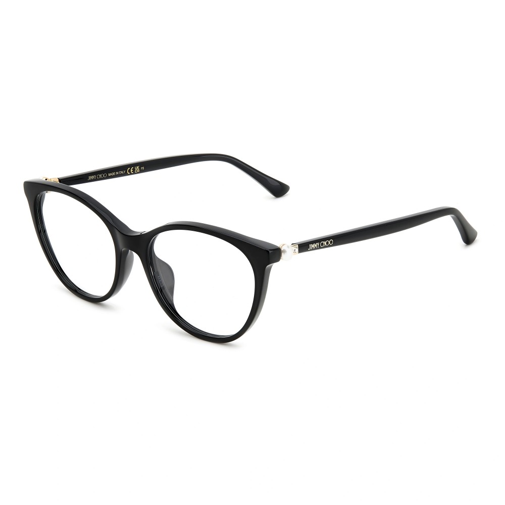 Jimmy Choo JC378/G - 807 - 53 Brillenfassungen Schwarz Kissenform (Abgerundet)
