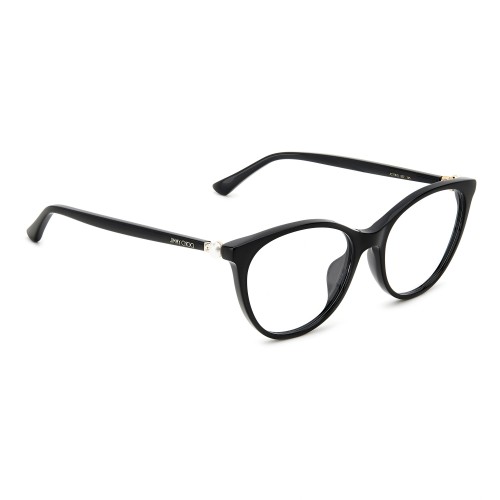 Jimmy Choo JC378/G - 807 - 53 Brillenfassungen Schwarz Kissenform (Abgerundet)