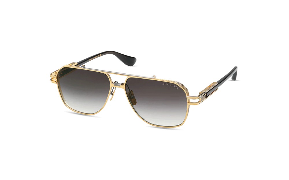 Dita KUDRU DTS436-A - 01 - 61 Sonnenbrillen Gold Pilot (Aviator)