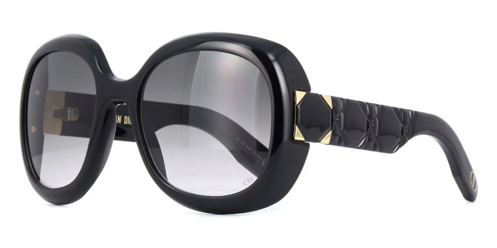 Dior LADY 95.22 R2I - 10A1 N - 58 Sonnenbrillen Schwarz Eckig