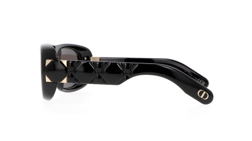 Dior LADY 95.22 S1I - 10A0 N - 59 Sonnenbrillen Schwarz Eckig
