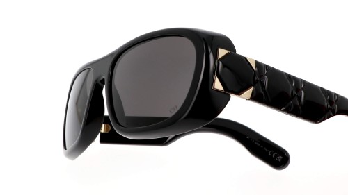 Dior LADY 95.22 S1I - 10A0 N - 59 Sonnenbrillen Schwarz Eckig