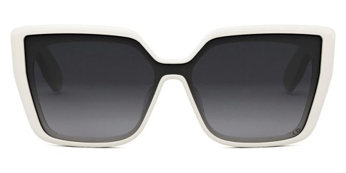 Dior LADY 95.22 S2F - 95A1 - 135 Sonnenbrillen Weiß Kissenform (Abgerundet)