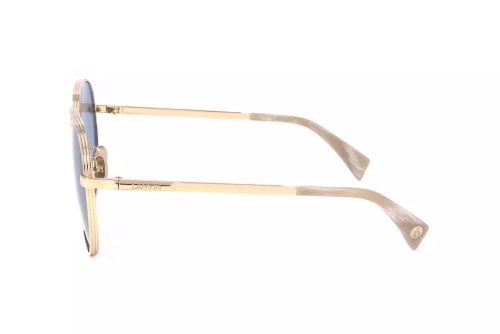 Lanvin LNV107S - 717 - 61 Sonnenbrillen Gold Kissenform (Abgerundet)