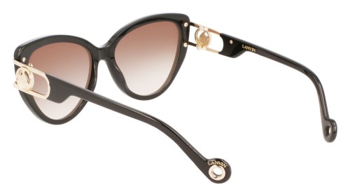 Lanvin LNV643S - 001 - 56 Sonnenbrillen Schwarz Cat Eye