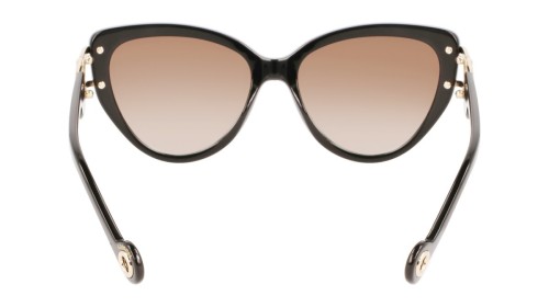 Lanvin LNV643S - 001 - 56 Sonnenbrillen Schwarz Cat Eye
