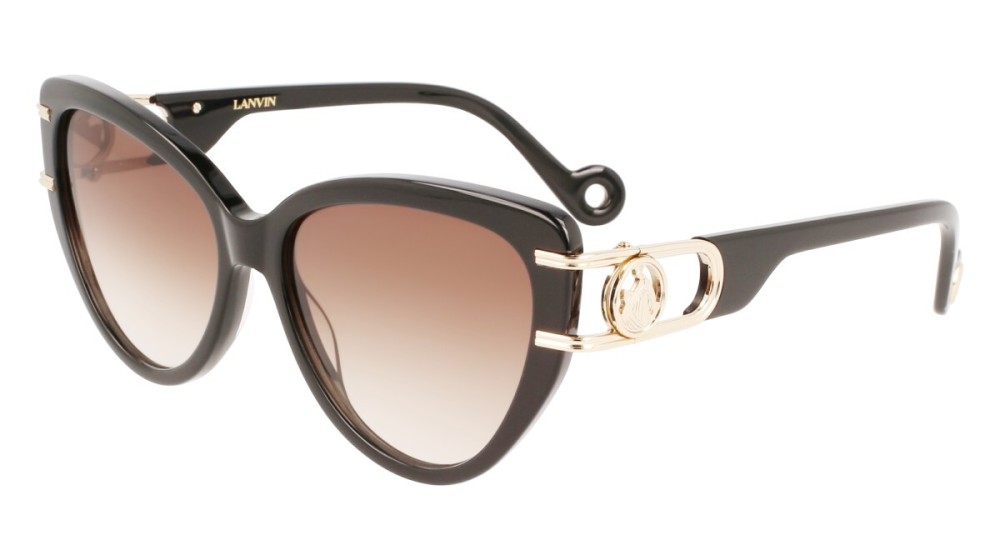 Lanvin LNV643S - 001 - 56 Sonnenbrillen Schwarz Cat Eye