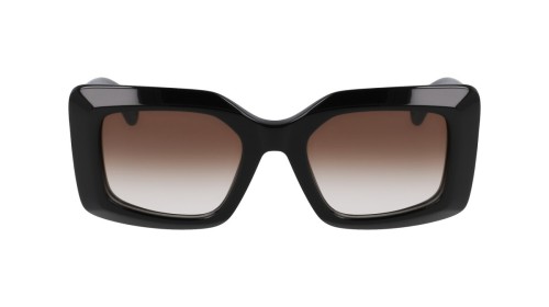 Lanvin LNV649S - 001 - 50 Sonnenbrillen Schwarz Eckig