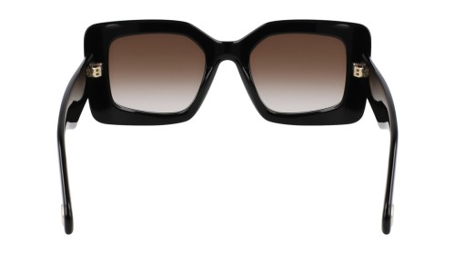 Lanvin LNV649S - 001 - 50 Sonnenbrillen Schwarz Eckig