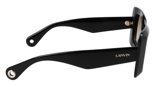 Lanvin LNV649S - 001 - 50 Sonnenbrillen Schwarz Eckig