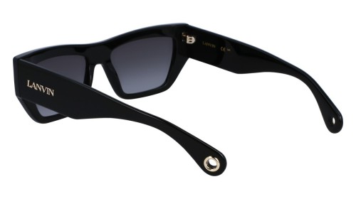 Lanvin LNV652S - 001 - 55 Sonnenbrillen Schwarz Eckig