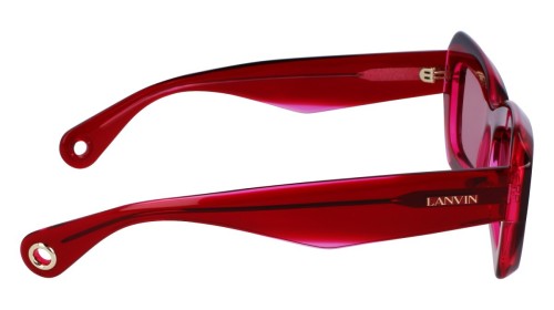 Lanvin LNV662S - 605 - 54 Sonnenbrillen Rot Eckig