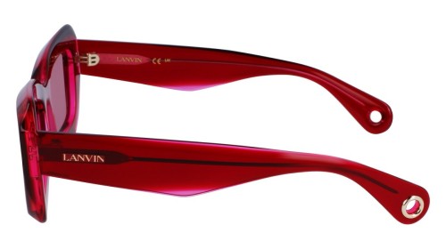 Lanvin LNV662S - 605 - 54 Sonnenbrillen Rot Eckig