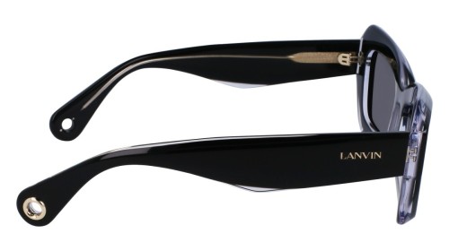 Lanvin LNV662S - 010 - 54 Sonnenbrillen Schwarz Eckig