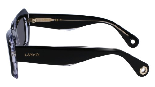 Lanvin LNV662S - 010 - 54 Sonnenbrillen Schwarz Eckig