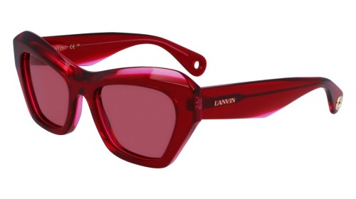 Lanvin LNV663S - 605 - 53 Sonnenbrillen Rot Cat Eye
