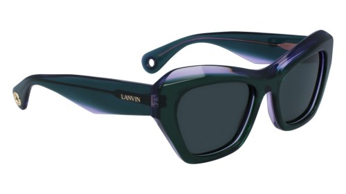 Lanvin LNV663S - 304 - 53 Sonnenbrillen Grün Cat Eye