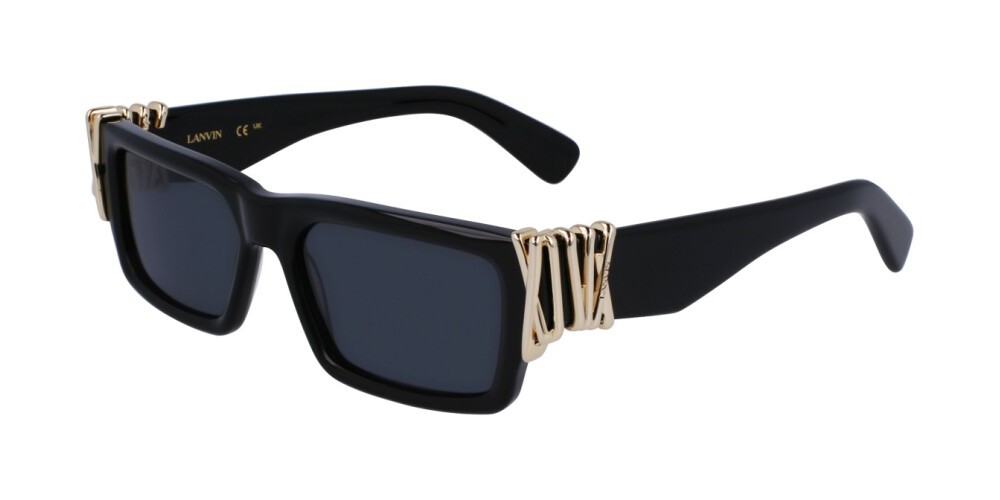 Lanvin LNV665S - 001 - 54 Sonnenbrillen Schwarz Eckig