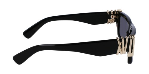 Lanvin LNV665S - 001 - 54 Sonnenbrillen Schwarz Eckig