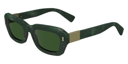 Lanvin LNV667S - 334 - 52 Sonnenbrillen Grün Eckig